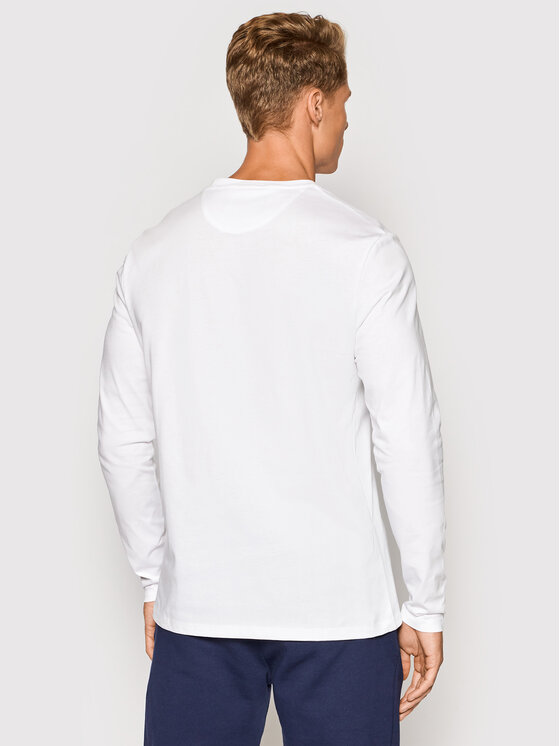 Lyle & Scott Lyle & Scott Longsleeve Plain TS512VOG Bianco Regular Fit