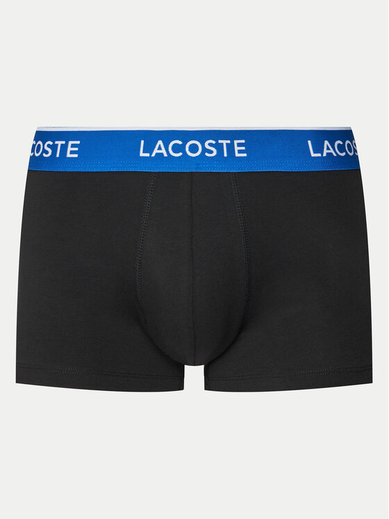 Lacoste Lacoste Komplektas: 3 poros trumpikių 5H1297 Juoda