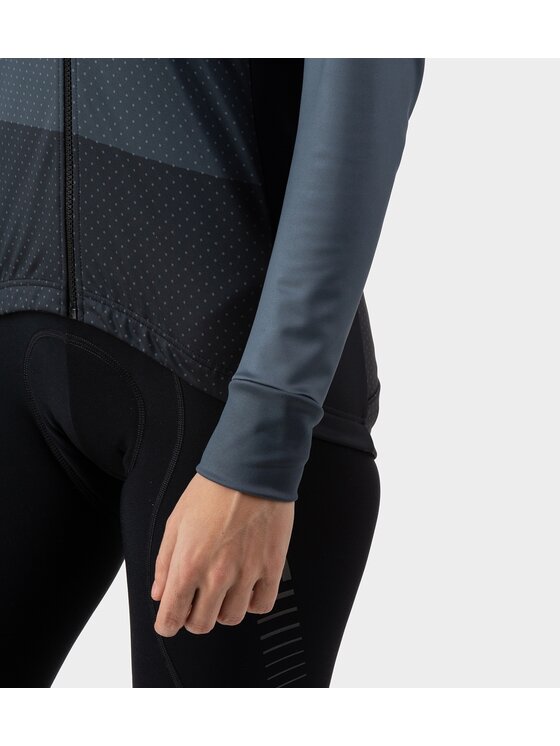 Alé Cycling Alé Cycling Bluza Solid Level Szary Regular Fit