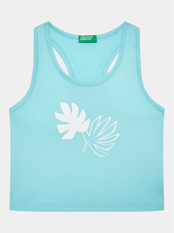 United Colors Of Benetton United Colors Of Benetton Felső 3096CH013 Kék Regular Fit