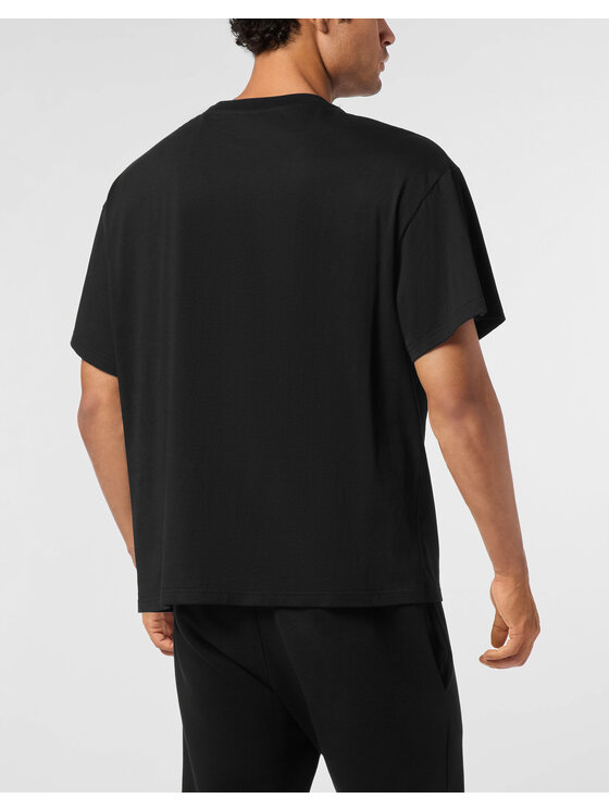 Plein Sport Plein Sport Tričko 28483 Čierna Regular Fit