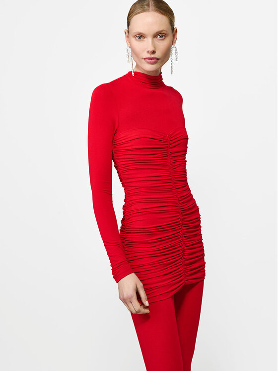La Mania La Mania Jumpsuit LENEE Rosso Basic Fit
