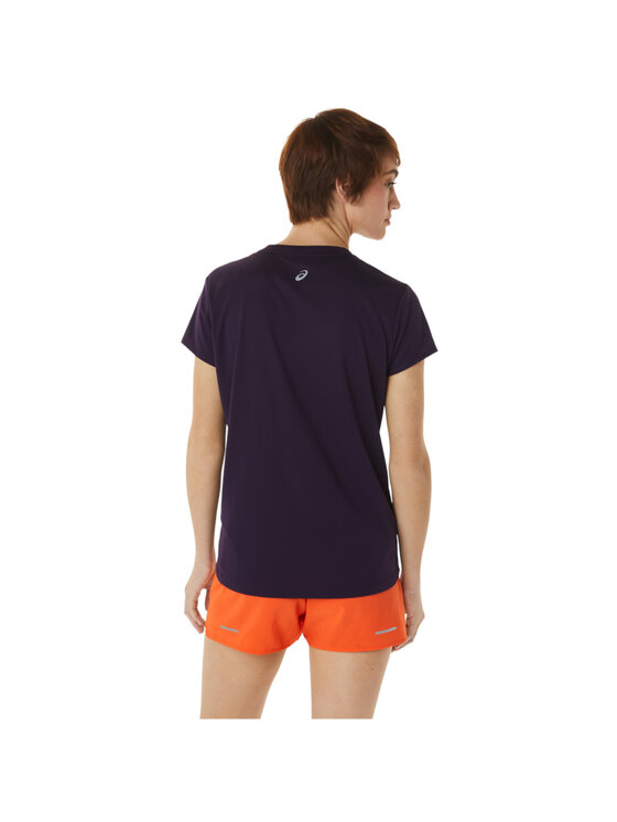 Asics Asics T-Shirt ASICS Fujitrail Logo SS Top Tee Fioletowy Regular Fit