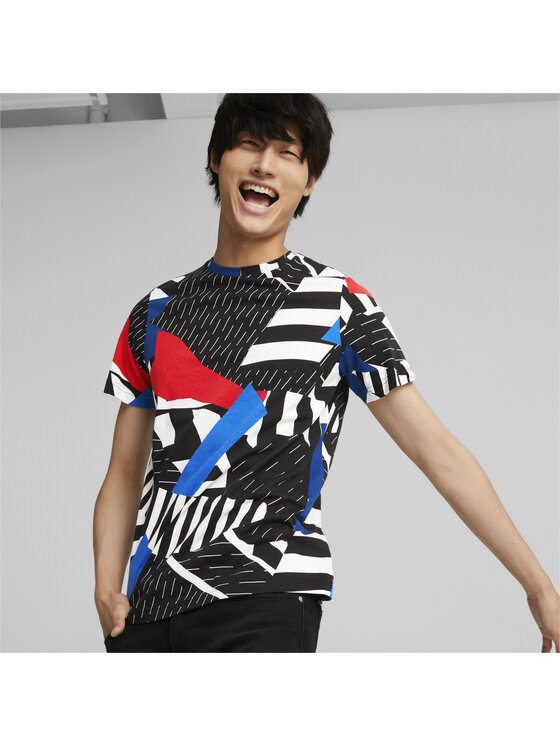 Puma Puma T-Shirt 535871 Kolorowy Regular Fit