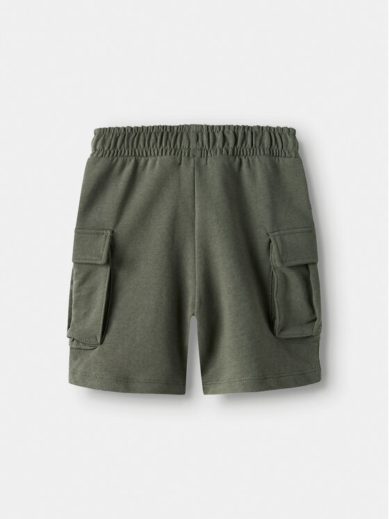 NAME IT NAME IT Športne kratke hlače Mollie 13240449 Zelena Regular Fit
