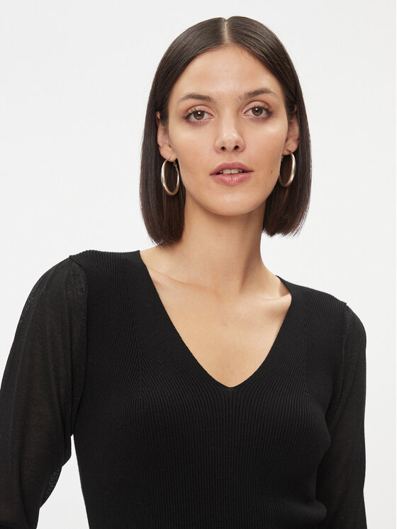 Marella Marella Πουλόβερ Moneta 2333660239200 Μαύρο Regular Fit