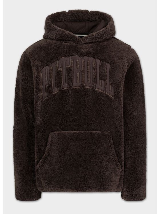 PITBULL PITBULL Bluza ARAGON NORTON Brązowy Regular Fit
