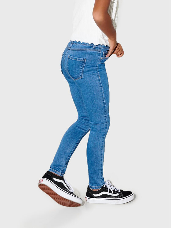 Kids ONLY Kids ONLY Traperice Rain 15234586 Plava Skinny Fit