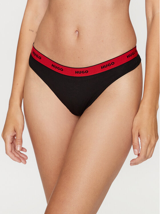 HUGO HUGO Set de tanga﻿ 50480150 Negru