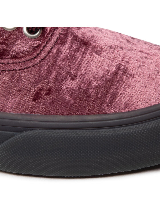 Vans red outlet velvet platform