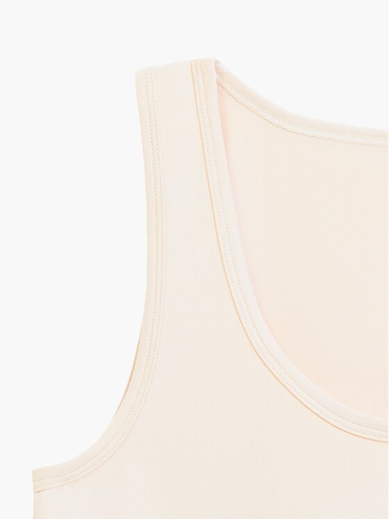 Atlantic Atlantic Top basic Beżowy Regular Fit