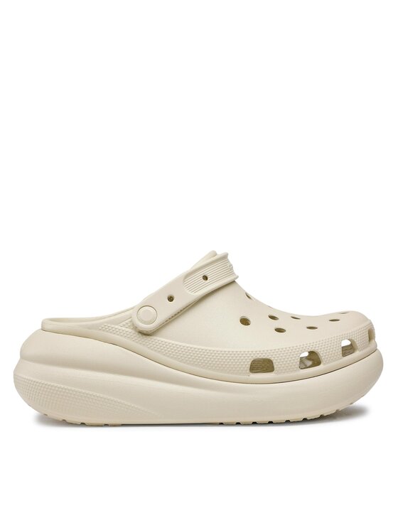 Crocs Iešļūcenes Classic Crush Clog 207521 Bēšs