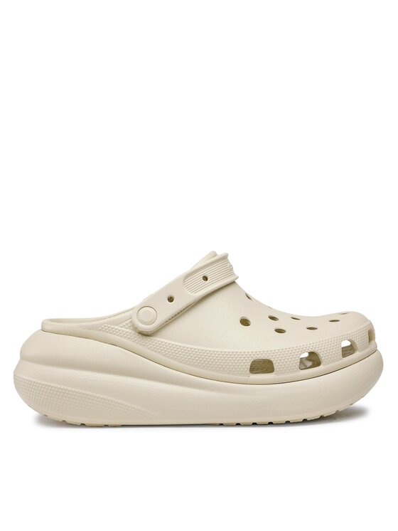 Damskie Klapki Crocs, Rozmiar 36/37, Beżowe, Classic Crush Clog 207521