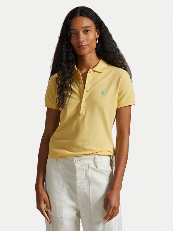 Polo Ralph Lauren Tricou polo 211870245030 Galben Slim Fit