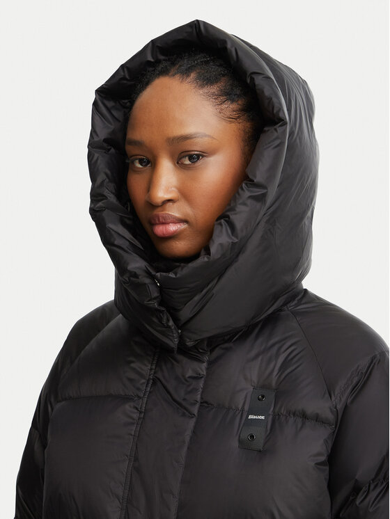 Blauer Blauer Ziemas jaka Granger 26WBLDB03438 Melns Regular Fit
