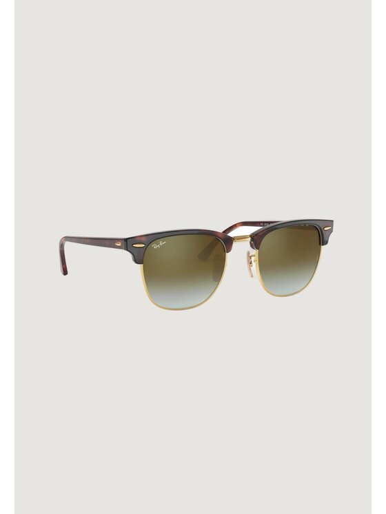 Ray-Ban Ray-Ban Okulary przeciwsłoneczne CLUBMASTER – UNISEX Brązowy