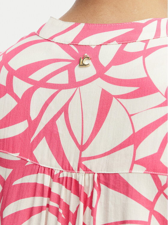 LOLA CASADEMUNT LOLA CASADEMUNT Лятна рокля LS2616141 Светлорозов Relaxed Fit