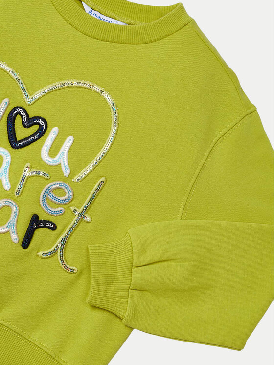 Mayoral Mayoral Felpa 4479 Giallo Regular Fit