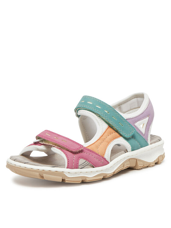 Rieker Rieker Sandali 68866-92 Roza