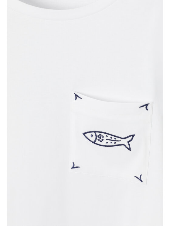 TATUUM TATUUM T-Shirt MIRASA Bílá Classic Fit
