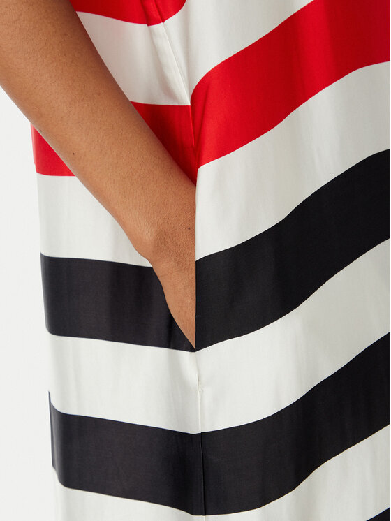 LOLA CASADEMUNT LOLA CASADEMUNT Sommerkleid LS2616013 Bunt Relaxed Fit