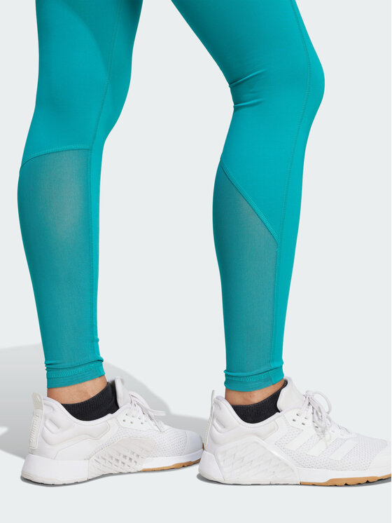 adidas adidas Legginsy TECHFIT Stash Zielony Regular Fit
