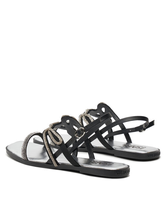 KARL LAGERFELD KARL LAGERFELD Sandale KL87425 Srebrna