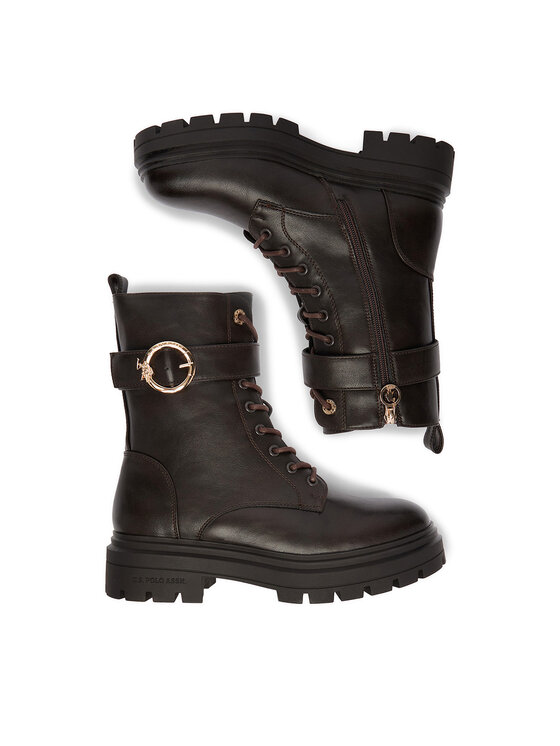 U.S. Polo Assn. U.S. Polo Assn. Trapery EO-SVETA002W/GY1 Brązowy