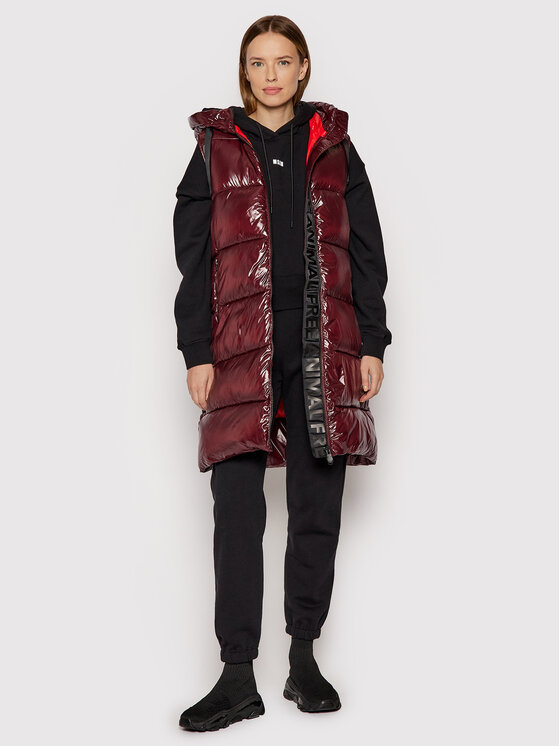Gilet D80302W LUCK13 Bordeaux Regular Fit