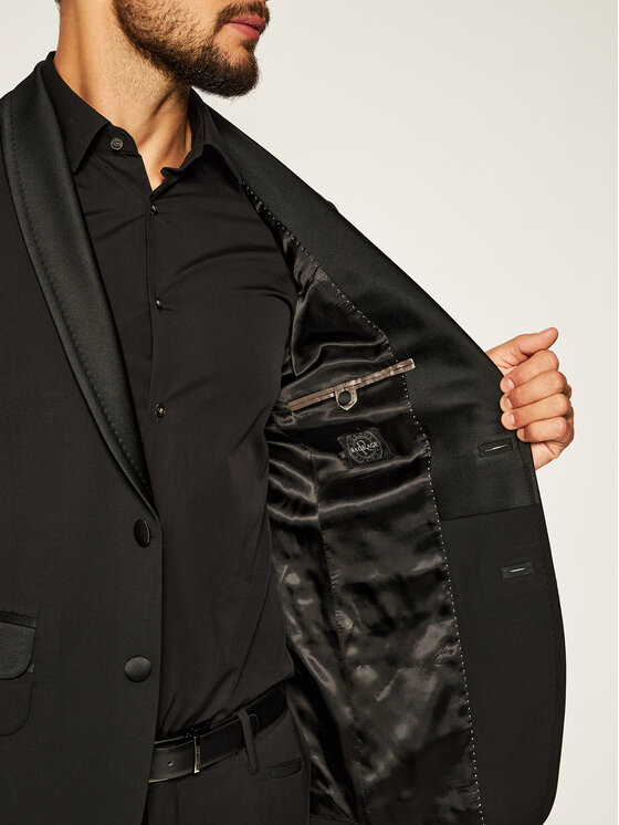 Rage Age Rage Age Kostiumas Smoking Fuun Juoda Slim Fit