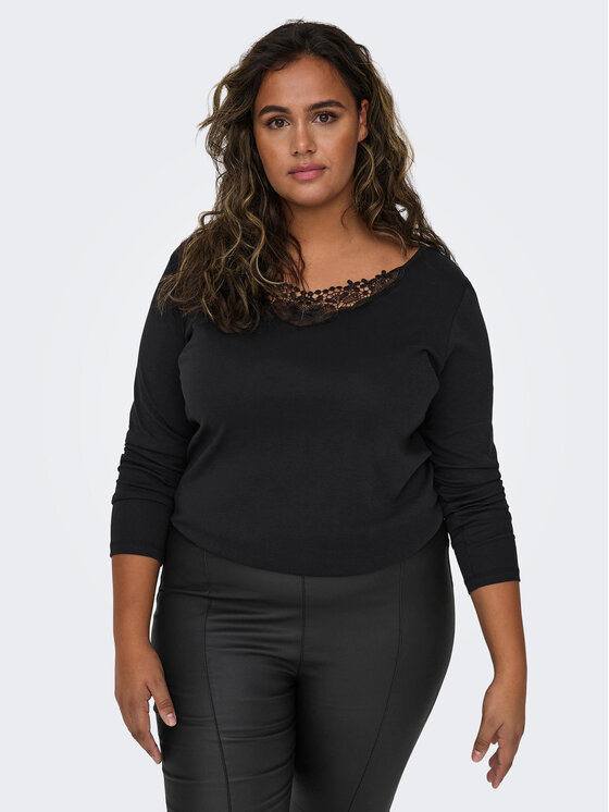 ONLY Carmakoma ONLY Carmakoma Palaidinė New Kira 15303935 Juoda Regular Fit