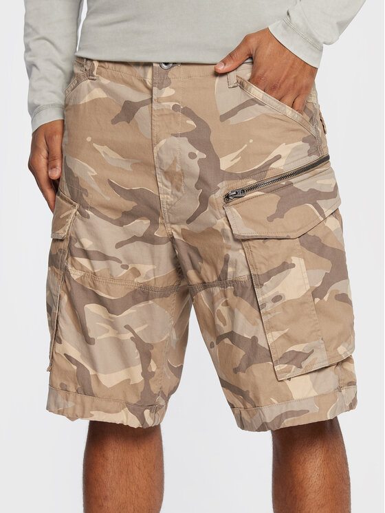 G-Star Raw G-Star Raw Kratke hlače Rovic D08566-C313-D212 Bež Relaxed Fit