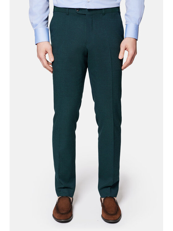 Lancerto Lancerto Garnitur Scranton GA073124000009 Zielony Slim Fit