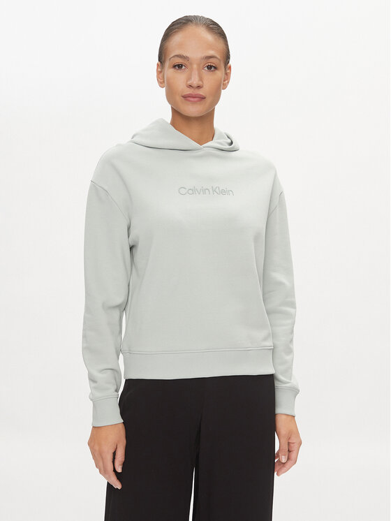 Calvin Klein Džemperis ar kapuci Hero Logo K20K205449 Zils Regular Fit