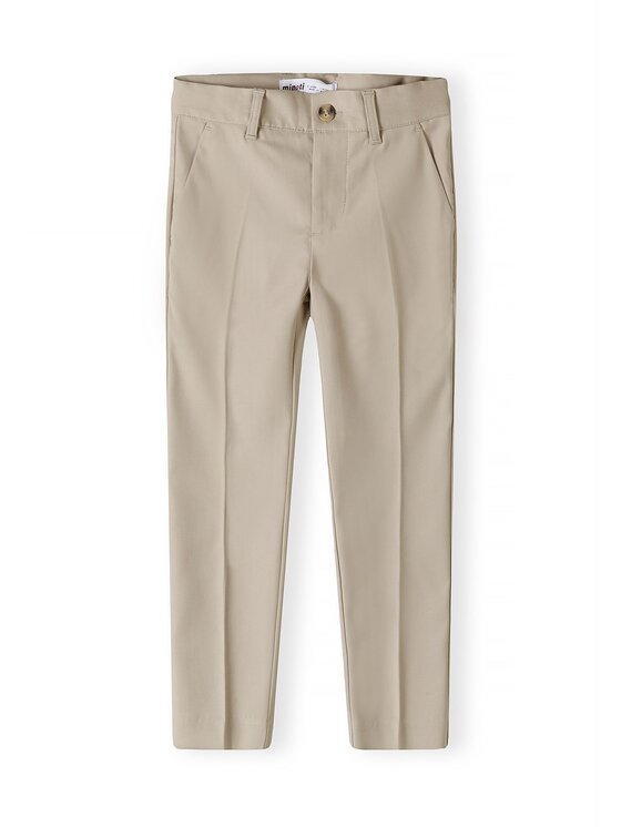 minoti minoti Spodnie materiałowe 29FORMAL250B Szary Regular Fit
