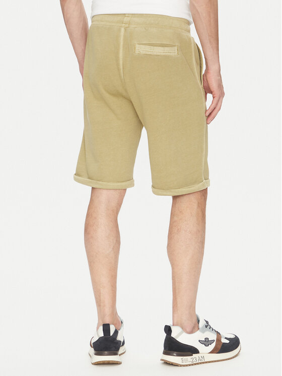 Aeronautica Militare Aeronautica Militare Pantaloni scurți sport 251BF016F583 Bej Regular Fit