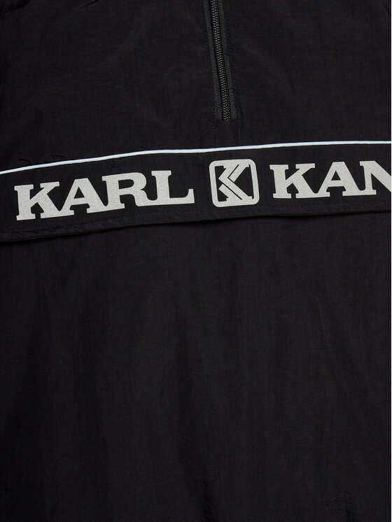 Karl Kani Karl Kani Kurtka anorak Retro Block 6084144 Czarny Regular Fit