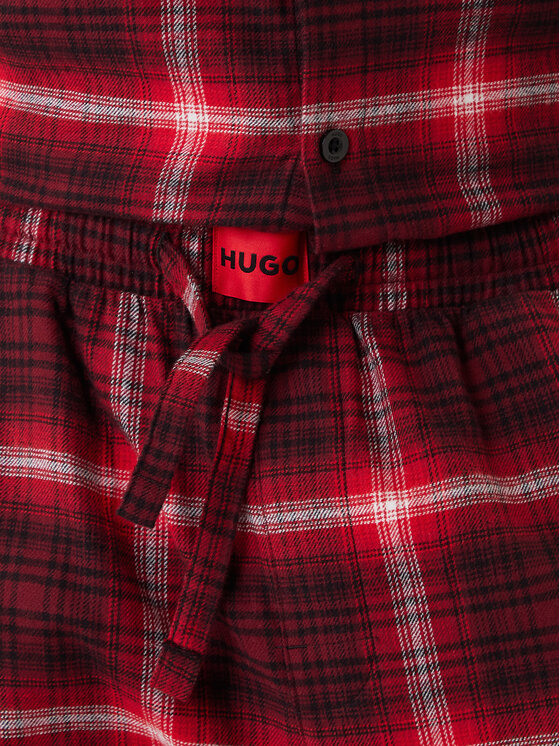 HUGO HUGO Piżama Louk 50550084 Czerwony Regular Fit