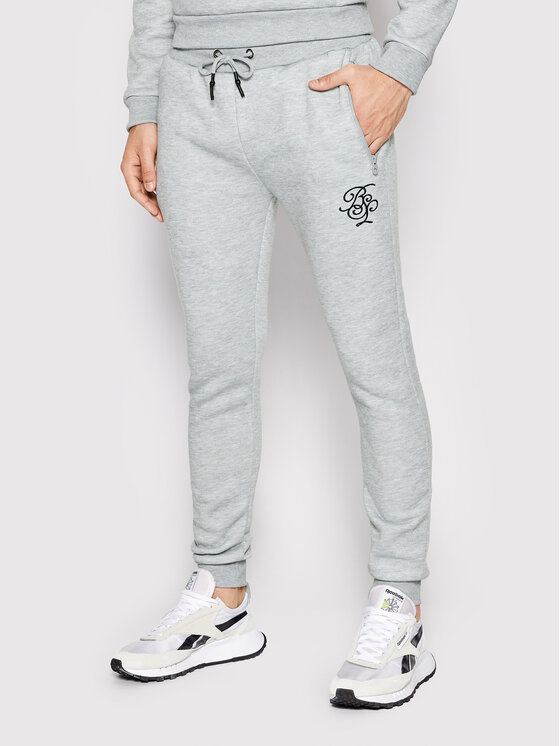 Brave Soul Brave Soul Sportinis kostiumas MJS-516ALPBACHC Pilka Regular Fit