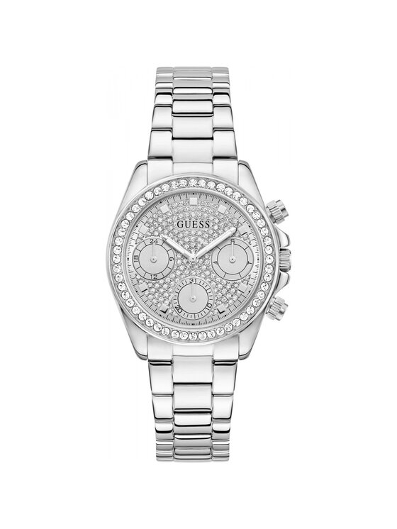 Guess Guess Zegarek GW1037L1 Srebrny