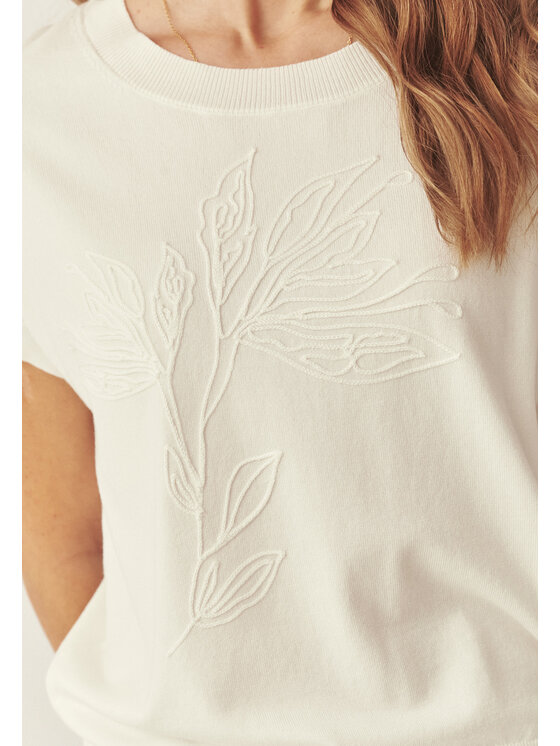 TATUUM Tatuum Blúzka SUFIF Biela Loose Fit