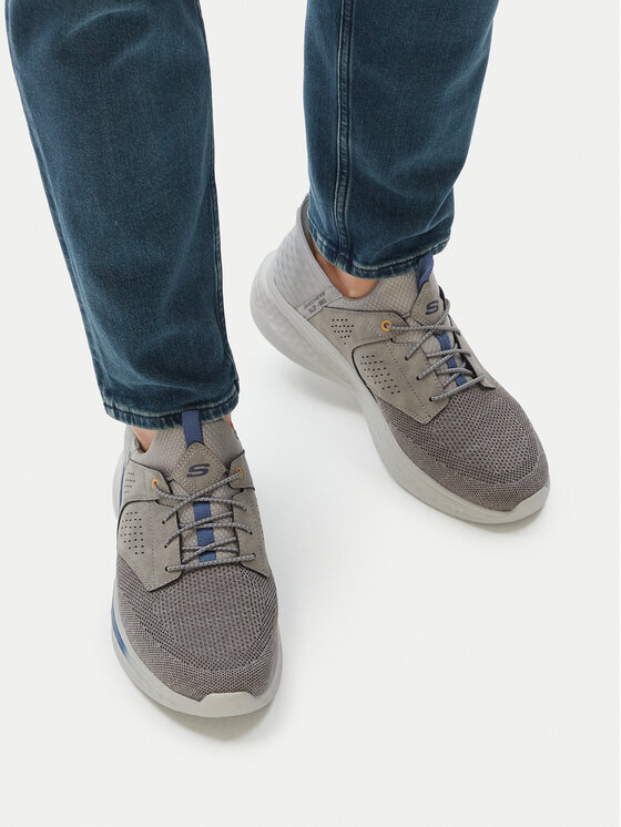 Skechers Skechers Sneakersy Slip-Ins Rf: Slade - Caster 210889/GRY Szary