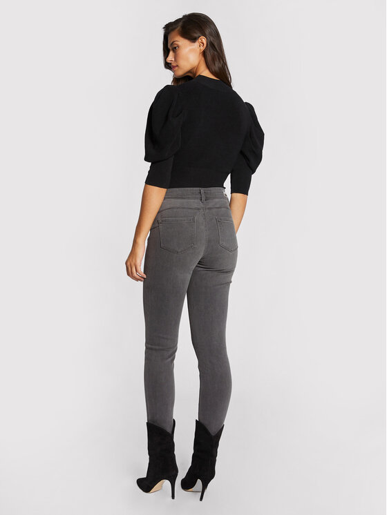 Morgan Morgan Džínsy 201-POM.P Sivá Slim Fit