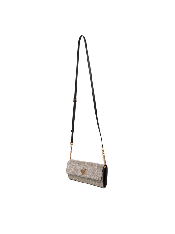 PINKO PINKO Torebka Love Tiny Brids Wallet C AI 25-26 PCPL 103765 A20D Złoty