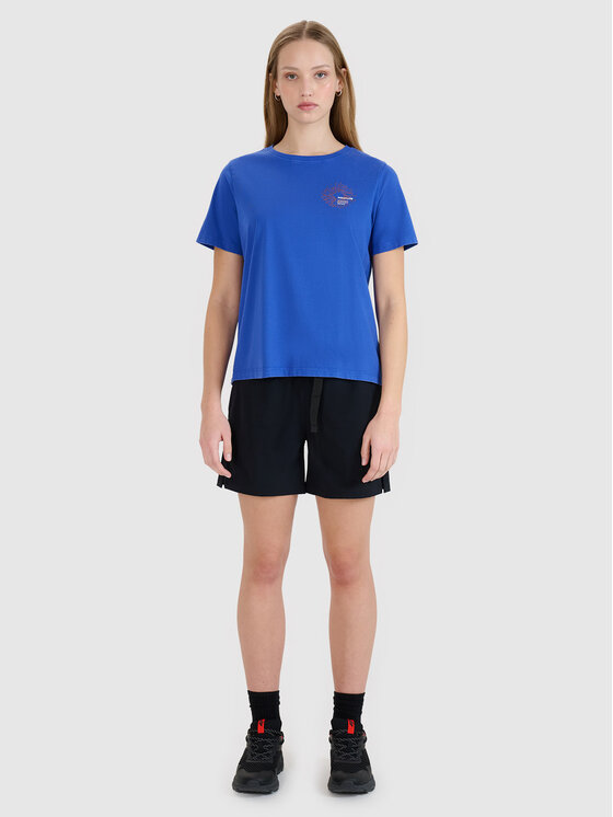 4F 4F T-Shirt HALNY Niebieski Regular Fit
