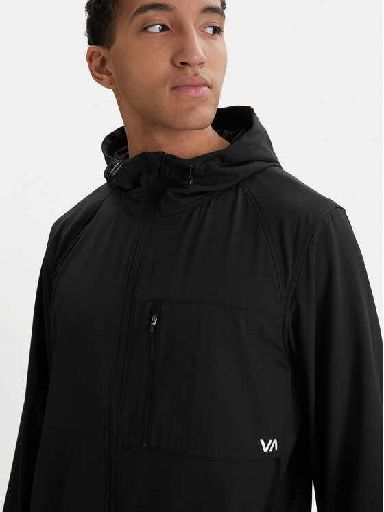 RVCA RVCA Kurtka przejściowa Yogger II AVYJK00123 Czarny Regular Fit