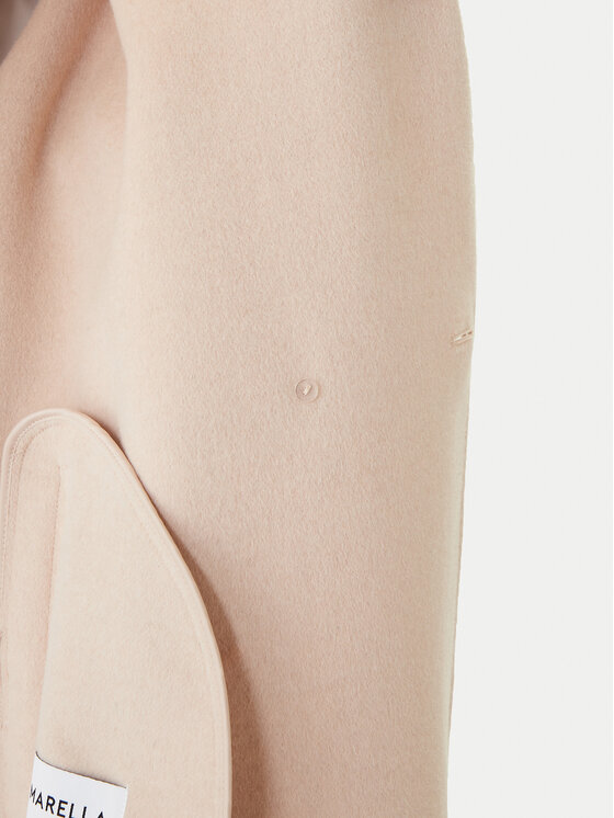 Marella Marella Wollmantel Teca 2613011011 Beige Relaxed Fit