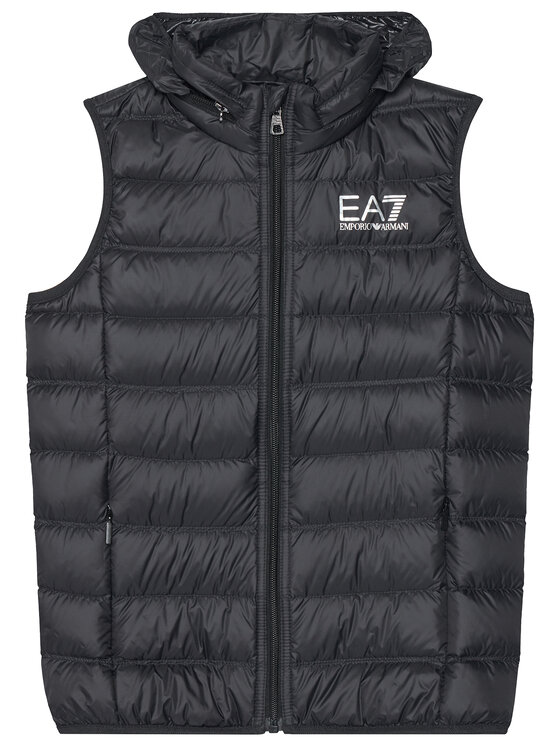 EA7 Emporio Armani Kamizelka 7B000034 AF12477 UC001 Czarny Regular Fit