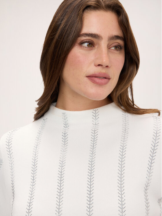 Fiorella Rubino Fiorella Rubino Maglione M639L008938N011 Bianco Regular Fit
