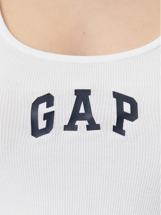 Gap Gap Topiņš 585421-01 Balts Slim Fit
